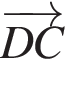 \overrightarrowDC