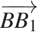  \overrightarrowBB_1 