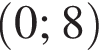 левая круглая скобка 0; 8 правая круглая скобка