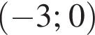 левая круглая скобка минус 3; 0 правая круглая скобка